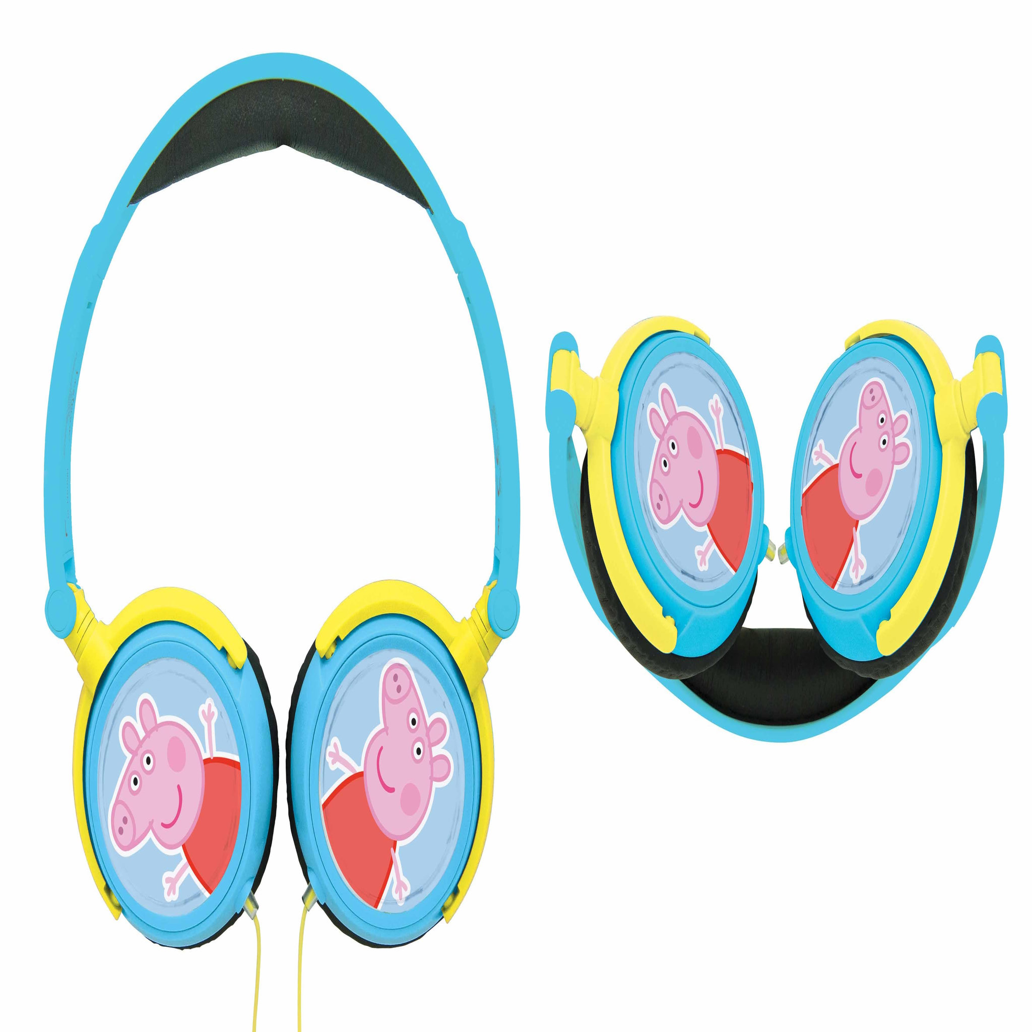Voir la diapositive 5 : Lexibook Casque stéréo filaire pliable Peppa Pig avec limitation de volume d'écoute