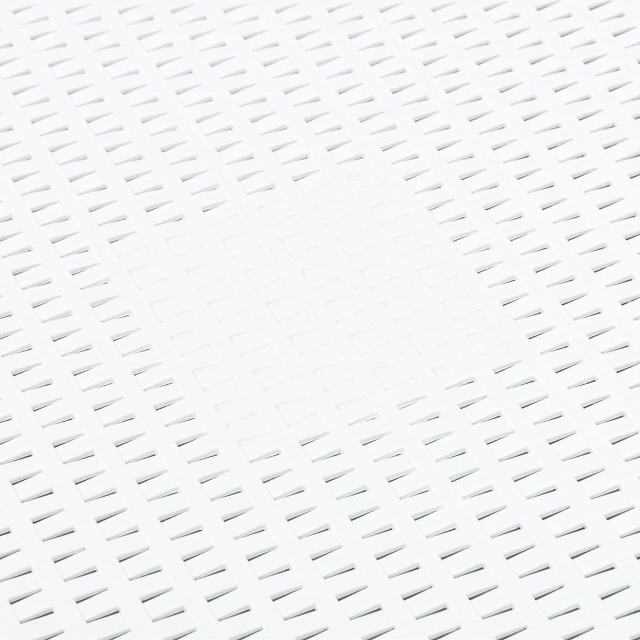 Voir la diapositive 5 : VIDAXL Table d'appoint Blanc 54x54x36,5 cm Plastique