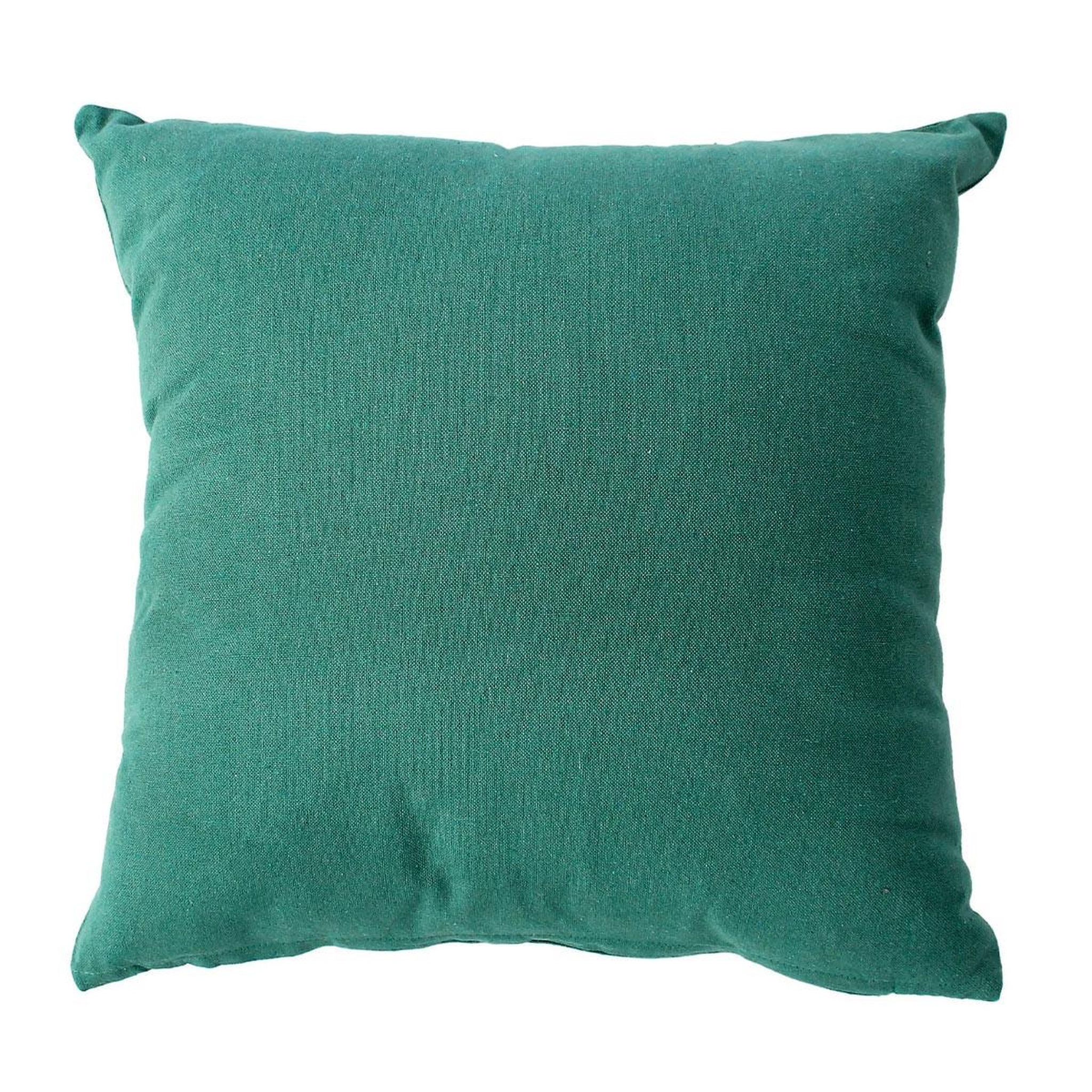 ENJOY HOME Coussin déco uni  cambria  40x40cm vert jade