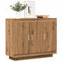 Voir la diapositive 1 : VIDAXL Buffet chene artisanal 92x35x75 cm bois d'ingenierie
