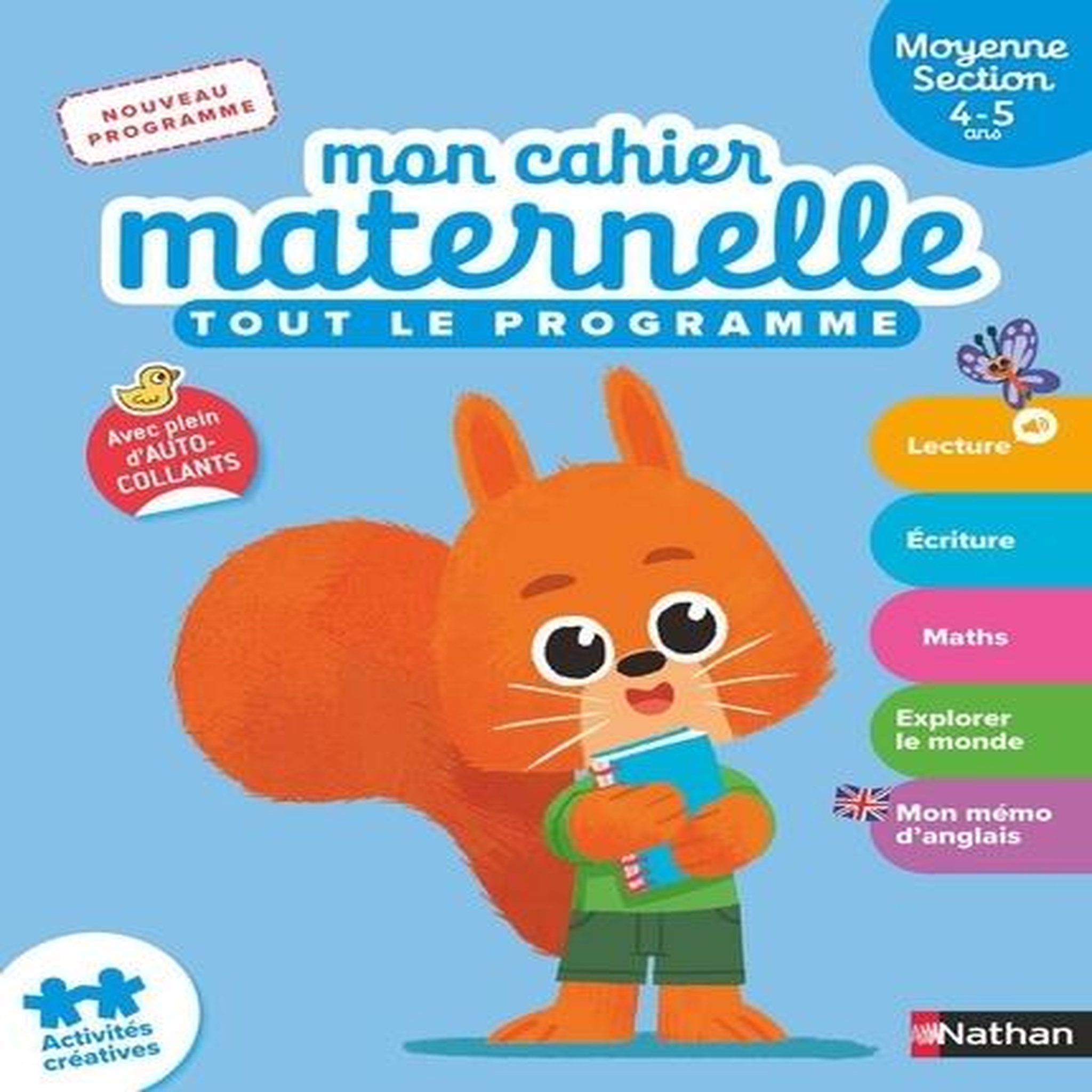 MON CAHIER MATERNELLE MOYENNE SECTION. TOUT LE PROGRAMME, Morisson Stéphanie