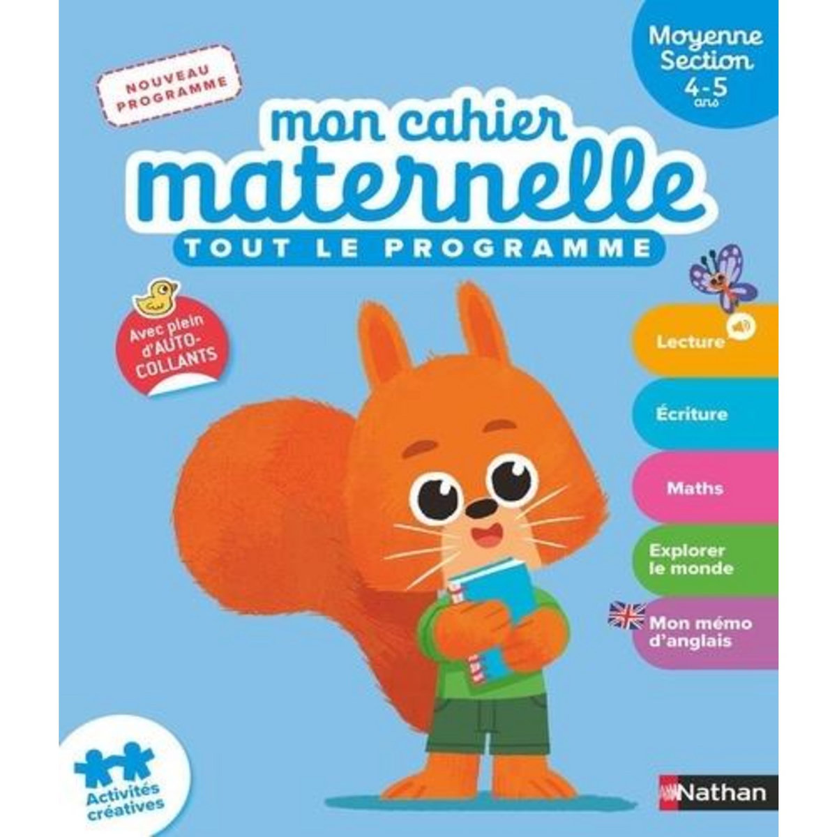 MON CAHIER MATERNELLE MOYENNE SECTION. TOUT LE PROGRAMME, Morisson Stéphanie