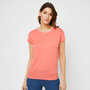 Voir la diapositive 1 : INEXTENSO T-shirt Rose femme
