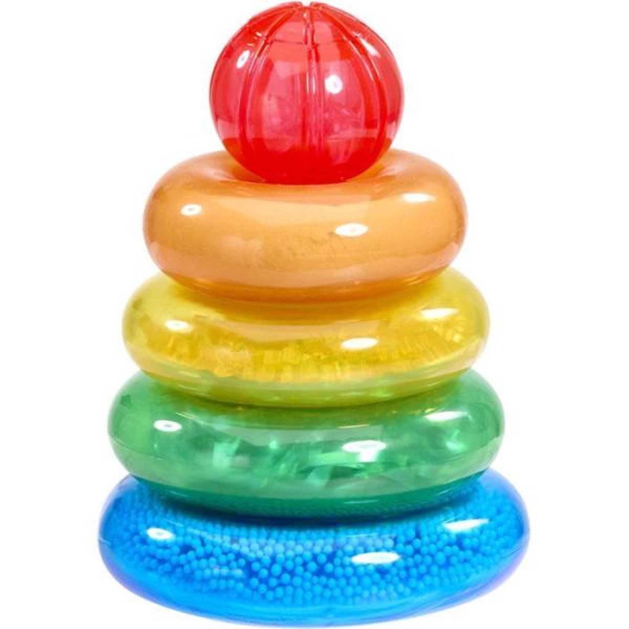 Voir la diapositive 5 : GOLIATH Lil' Jellies Jelly Stacker - blocs sensoriels - GOLIATH - 4 pieces - des 6 mois