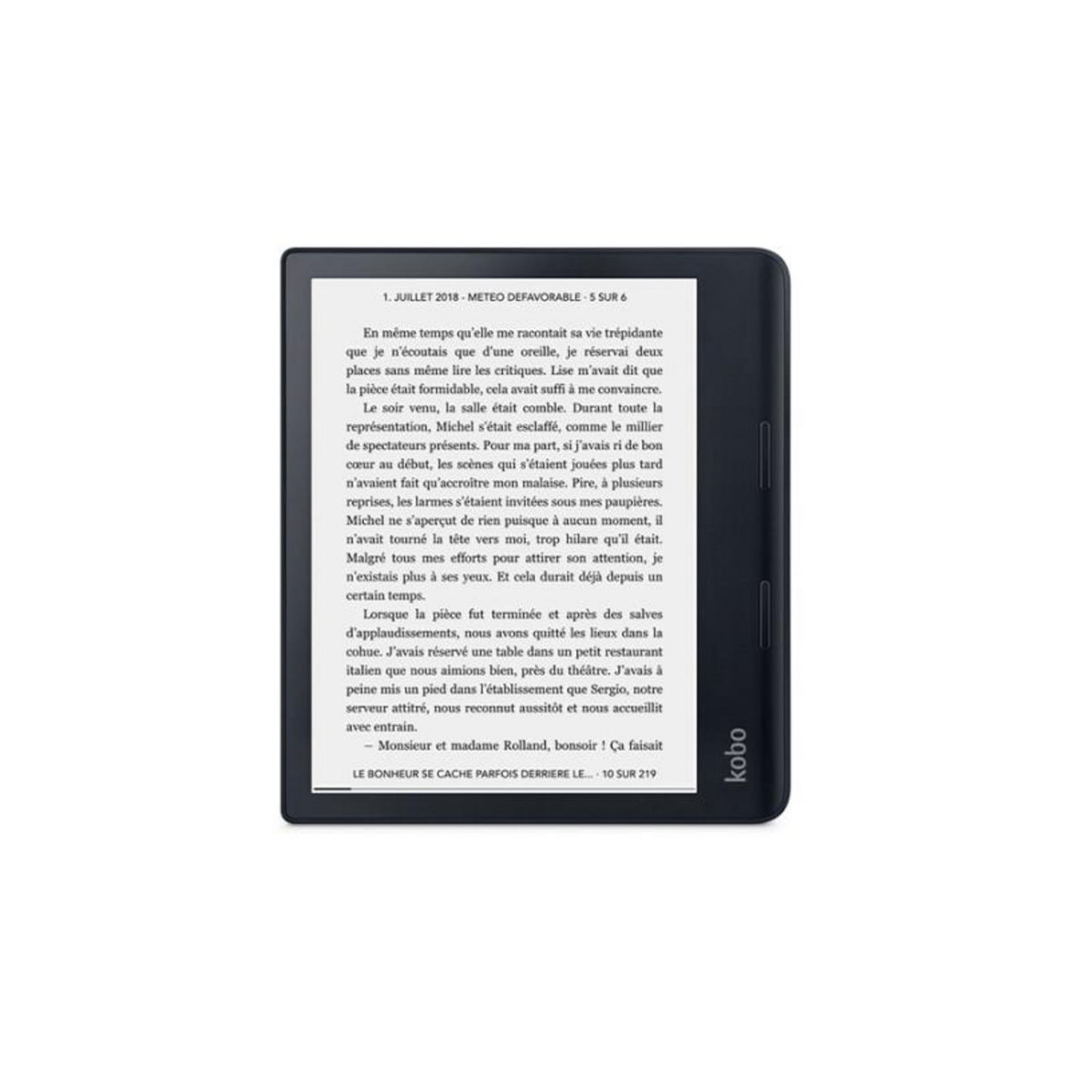 kobo Liseuse eBook Kobo Liseuse numerique Kobo by Fnac Sage 8 32 Go Noir Reconditionne A