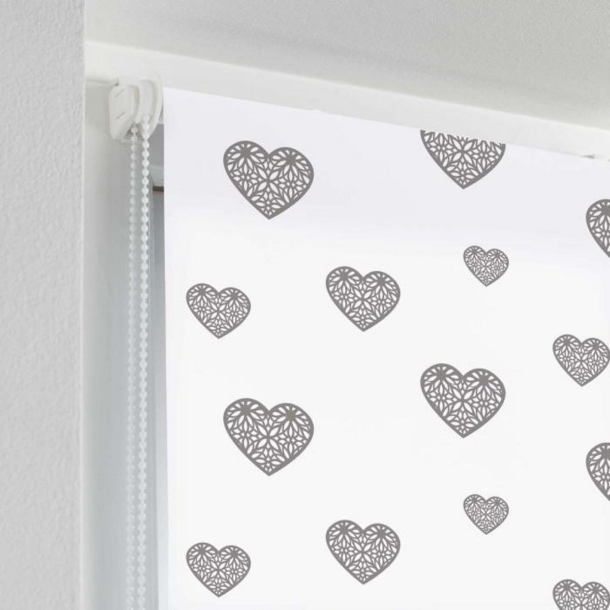 Paris Prix Store Enrouleur Tamisant  Piccolino  45x180cm Argent