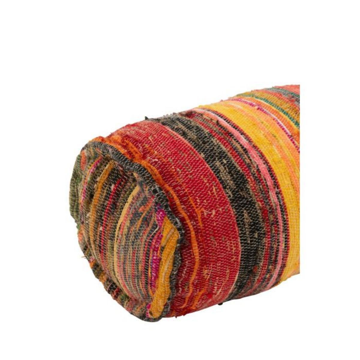Paris Prix Coussin Traversin Déco  Chindi  30x80cm Multicolore
