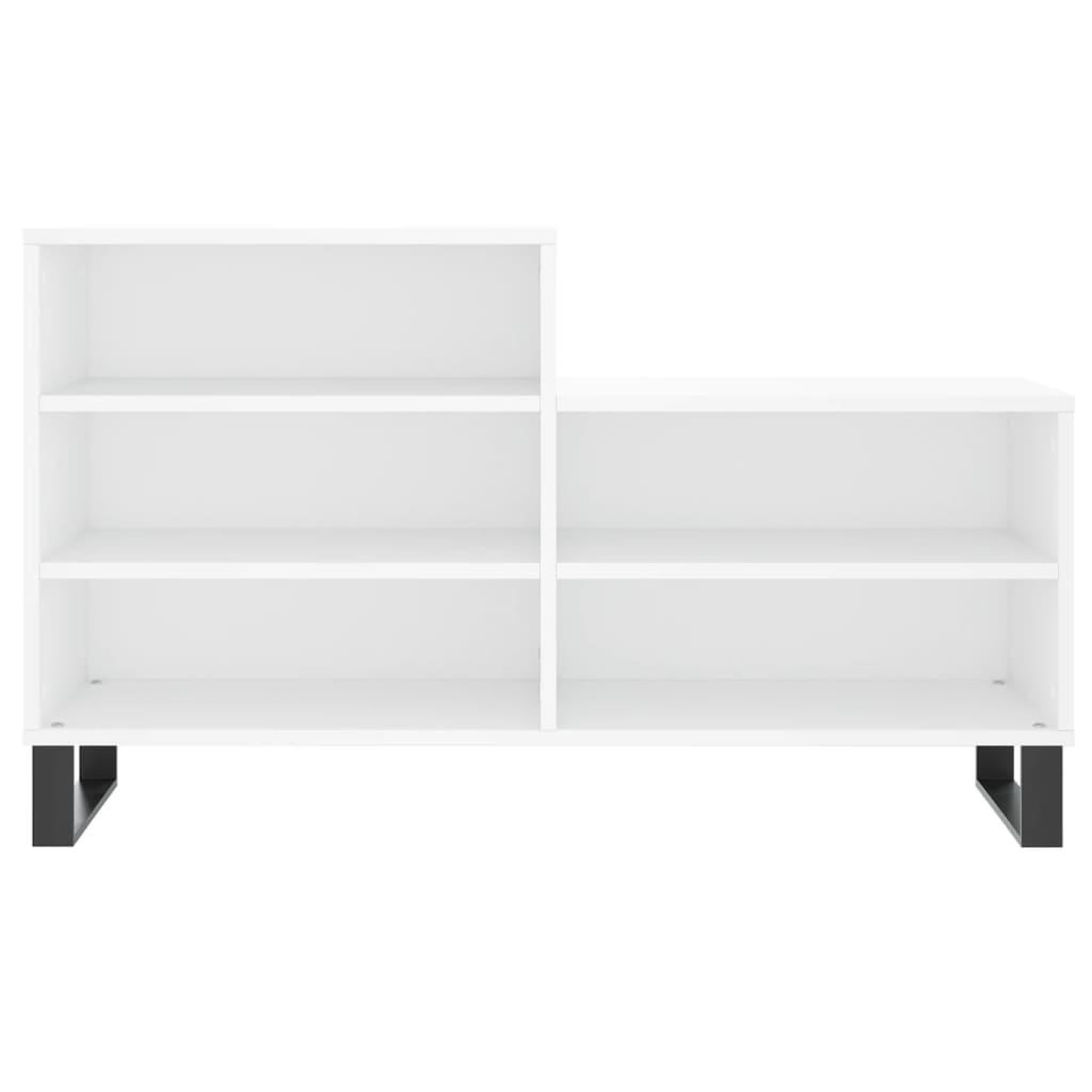 Voir la diapositive 4 : VIDAXL Armoire a chaussures Blanc 102x36x60 cm Bois d'ingenierie