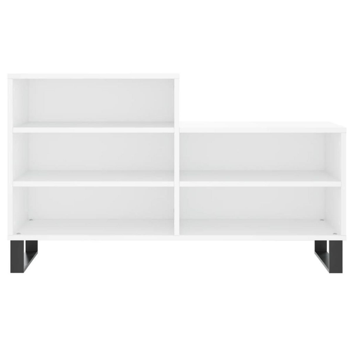 VIDAXL Armoire a chaussures Blanc 102x36x60 cm Bois d'ingenierie