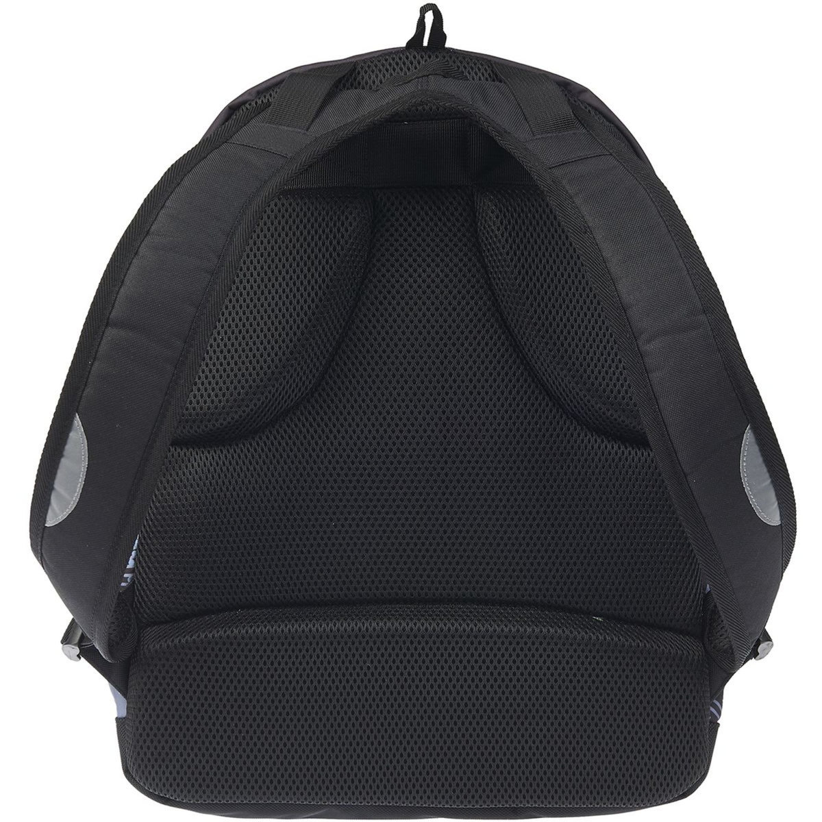 FREEGUN Sac à dos 2 compartiments marron et gris motifs géométriques 