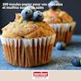 Voir la diapositive 2 : ZENKER Set pâtisserie avec 100 moules à muffins papier 5 cm, 2 bols à mixer, verre mesureur et spatule Zenker