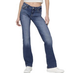 Only Jean  Foncé Femme Only Alicia Life   W25. Coloris disponibles : Bleu