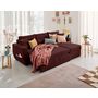 Voir la diapositive 2 : BEST MOBILIER Astoria - canapé d'angle réversible 4 places - convertible avec coffre - en tissu texturé