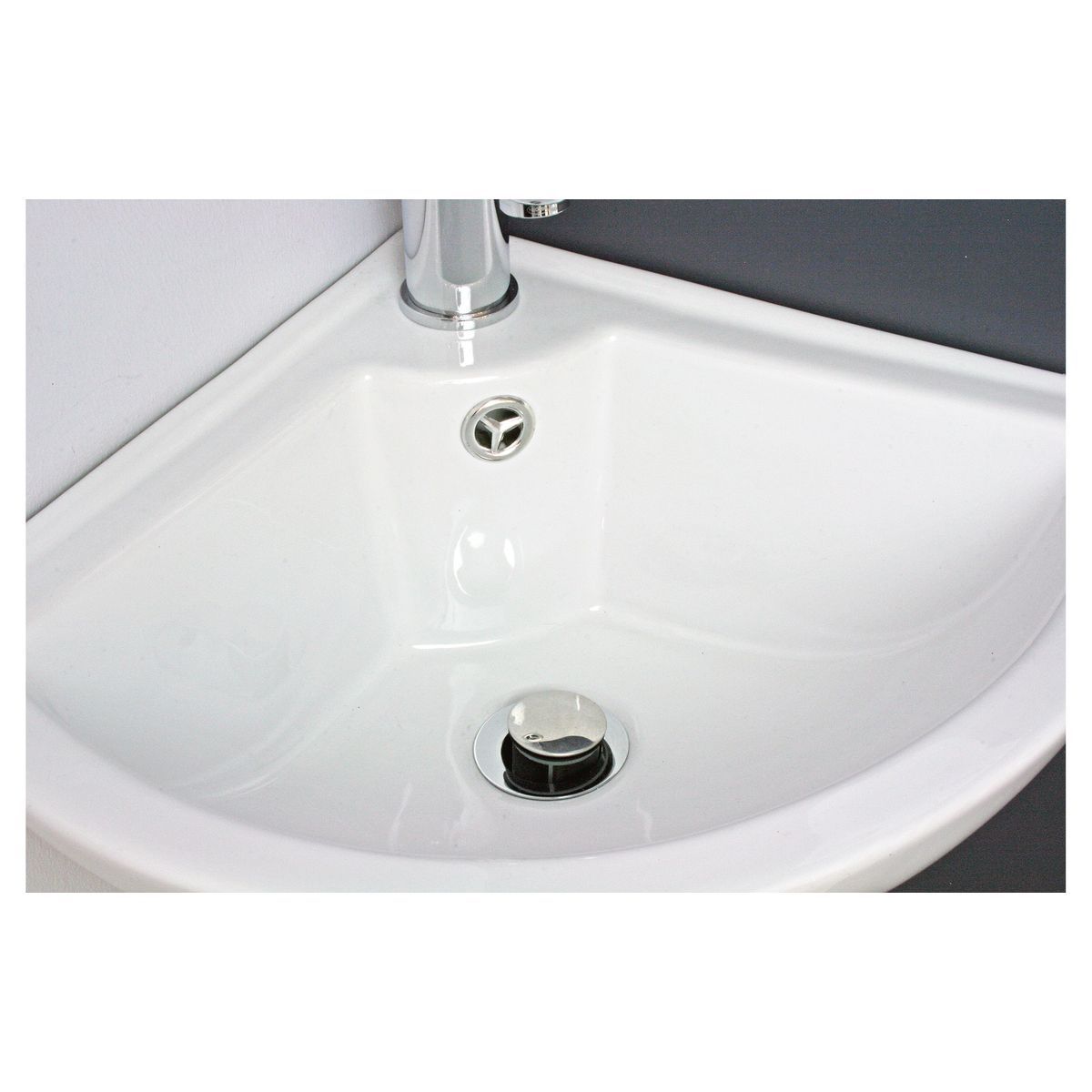 ONDEE PIVOINE Lave-mains 46cm BLANC