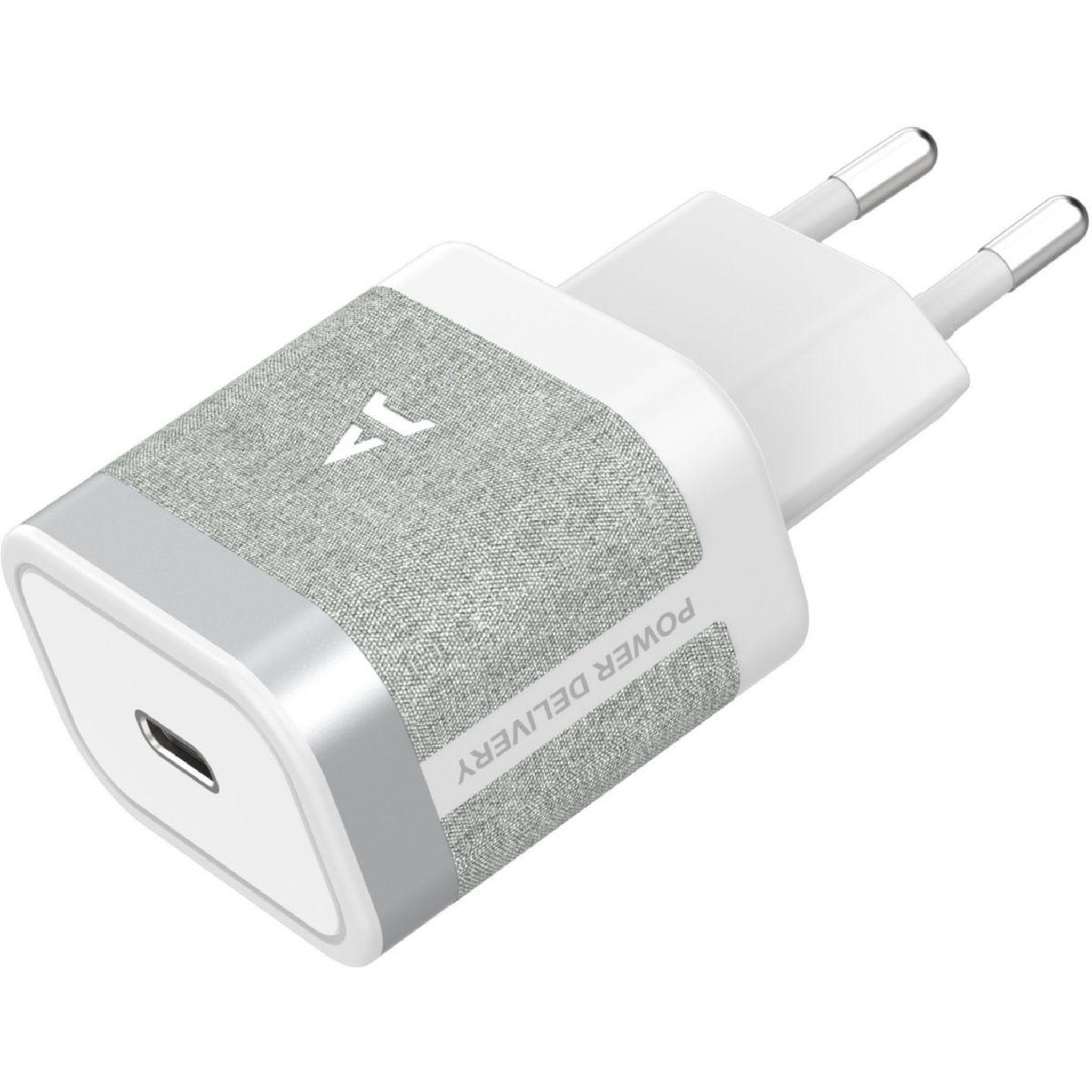 Voir la diapositive 2 : ADEQWAT Chargeur usb-c 35w charge rapide blanc compatible iphone 17 16 15 pro max et samsung galaxy