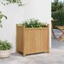Voir la diapositive 3 : VIDAXL Jardiniere 50x30x50 cm bambou