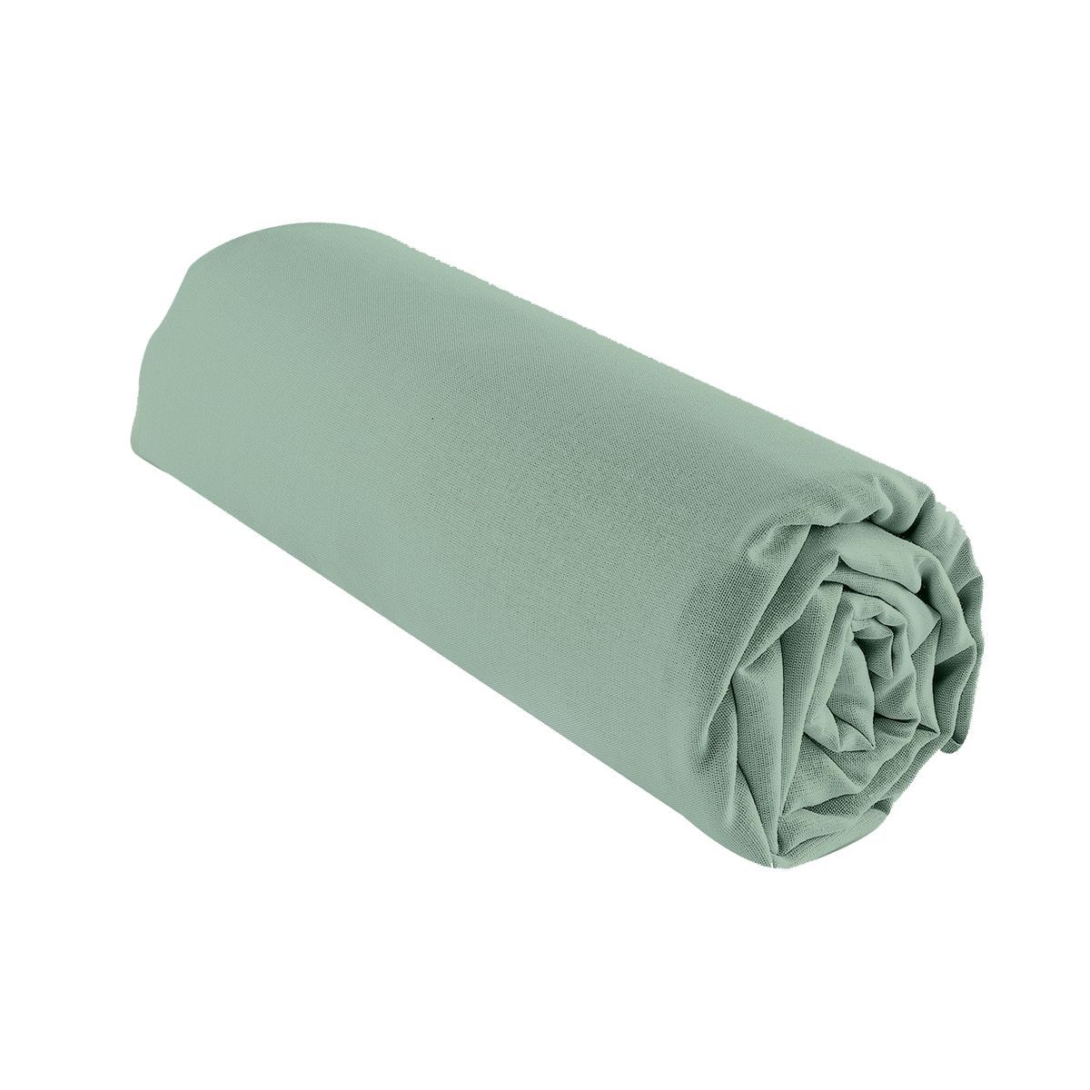 Drap housse unie en microfibre 82g/m²