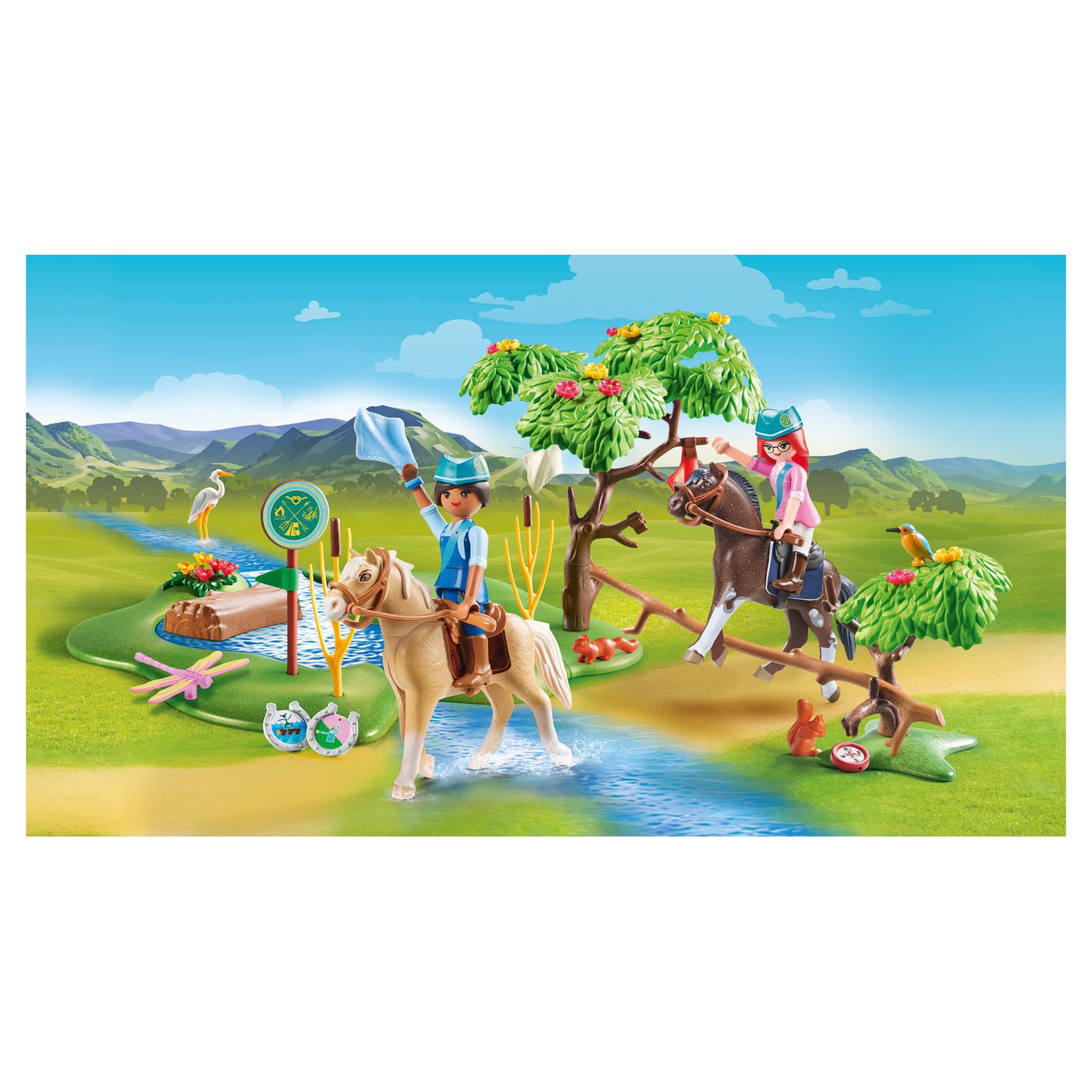 Voir la diapositive 3 : PLAYMOBIL 70330 - Spirit -  Mare avec végétation