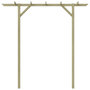 Voir la diapositive 2 : VIDAXL Pergola de jardin 205 x 40 x 203 cm Bois