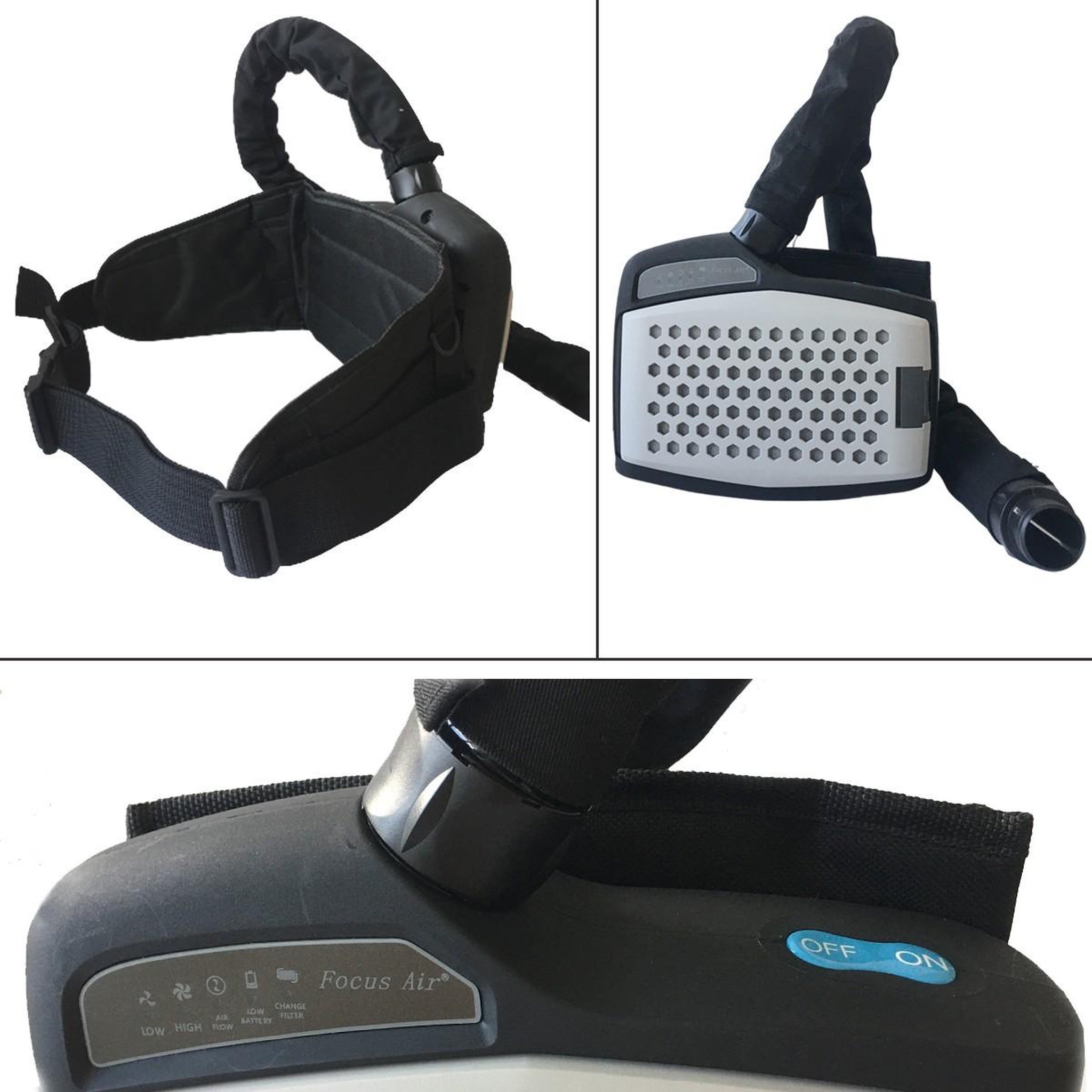 Voir la diapositive 3 : Awelco Cagoule de soudure VENTILEE Professionnelle HELMET 6000 E-AIR FRESH Teinte 4/8-8/9-13 Contrôle Digital AWELCO