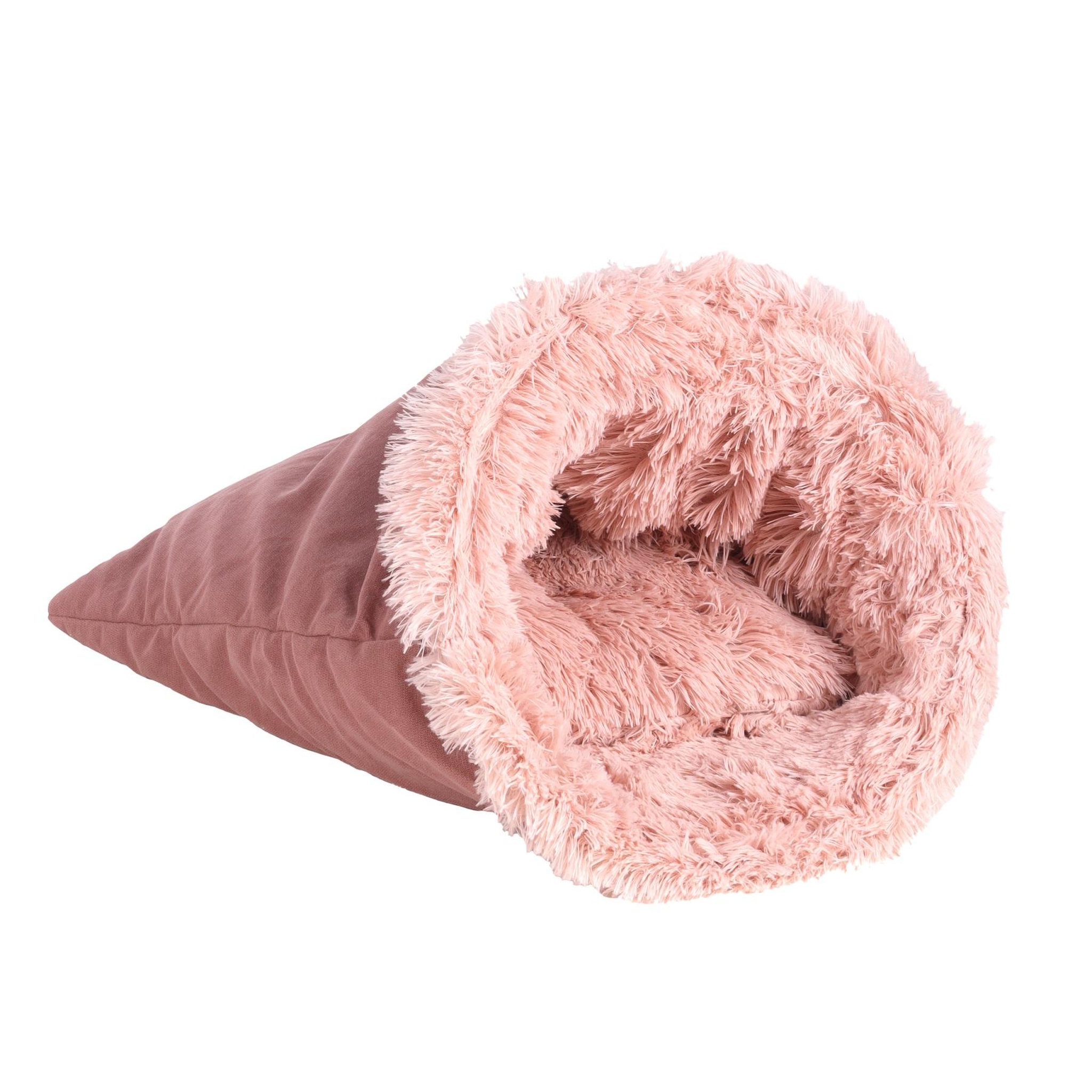 Voir la diapositive 1 : Eden Sac de couchage tout doux pour chat ayco