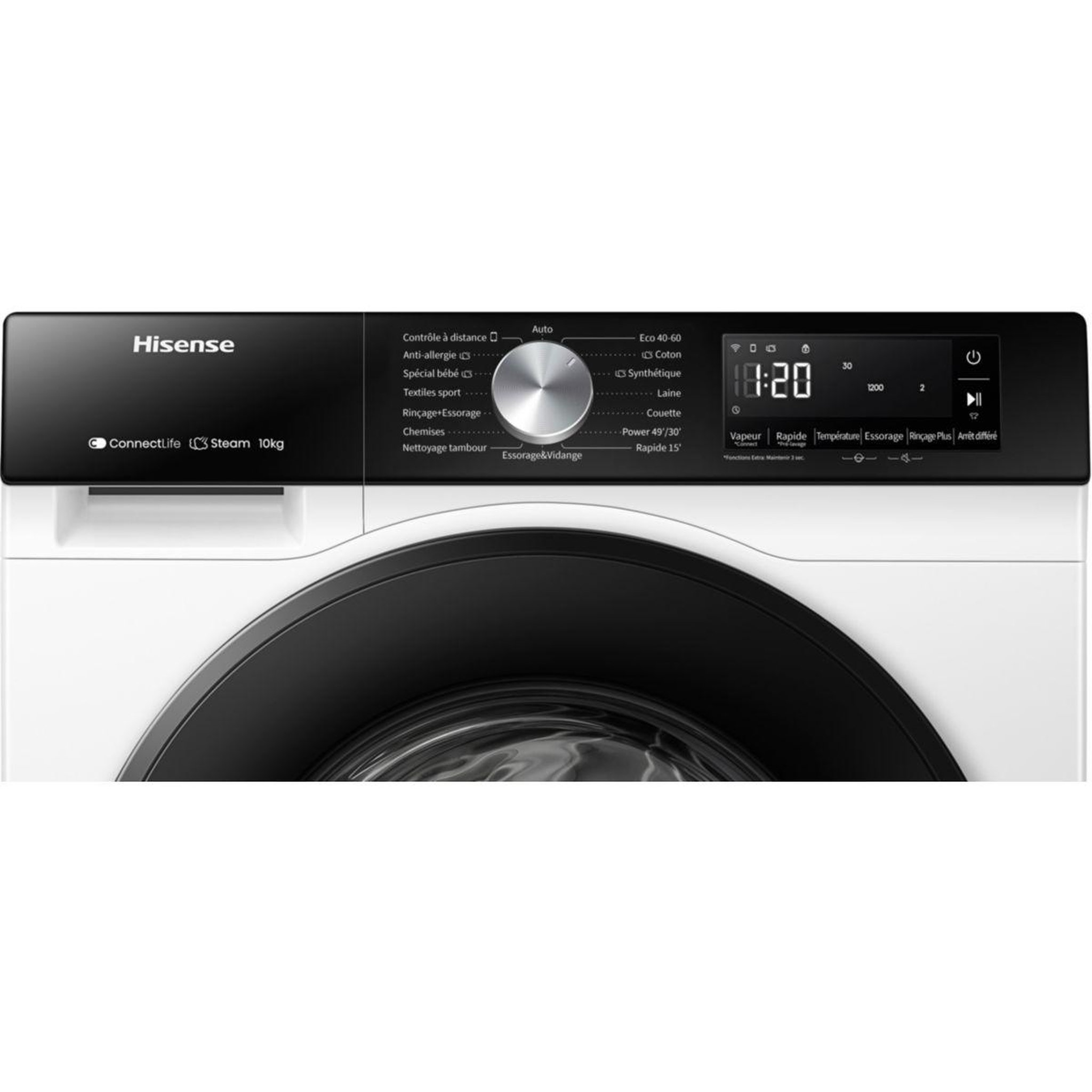 Voir la diapositive 4 : Hisense Lave linge hublot wf3s1043bw3