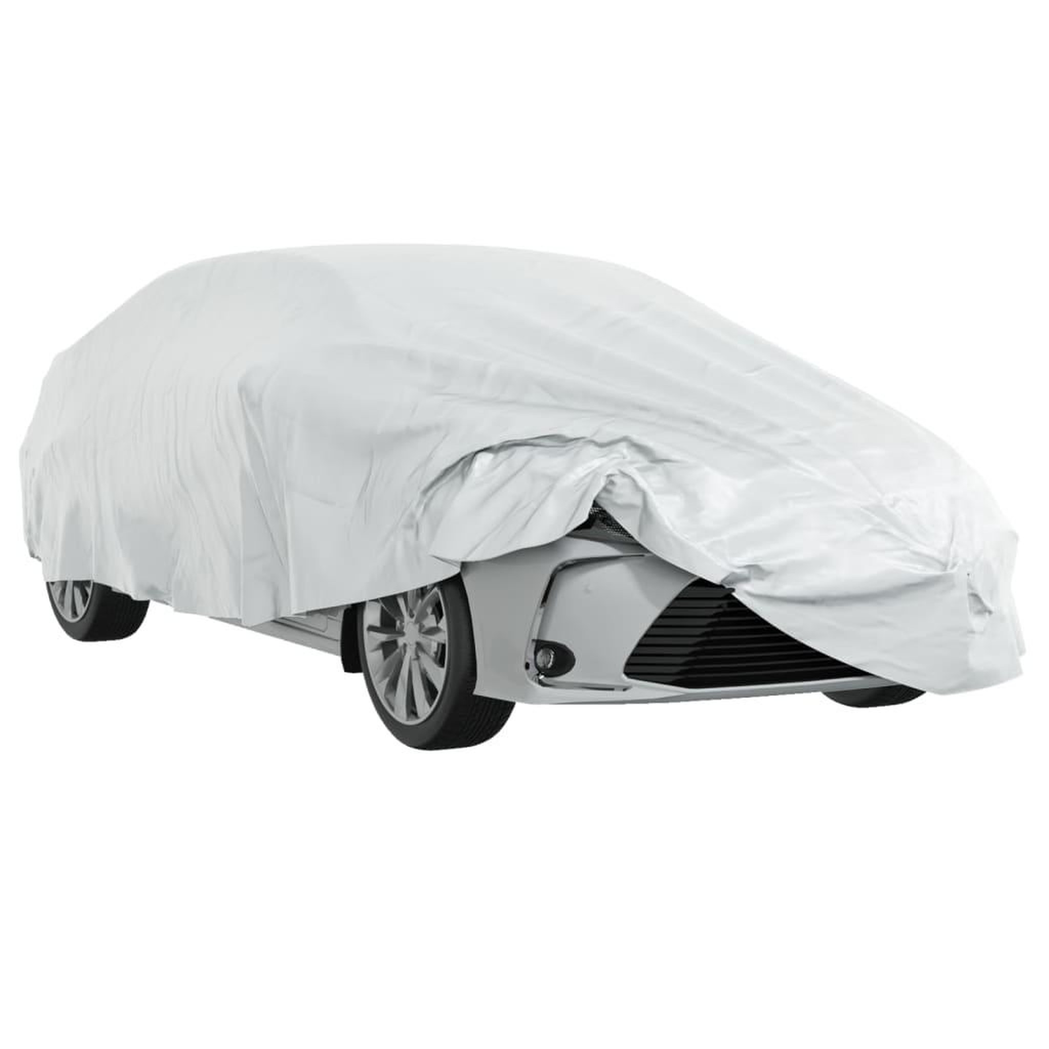 Voir la diapositive 4 : VIDAXL Housse de voiture berline avec sangles a boucle complete M