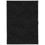 Voir la diapositive 2 : VIDAXL Tapis shaggy PAMPLONA poils longs moderne noir 140x200 cm