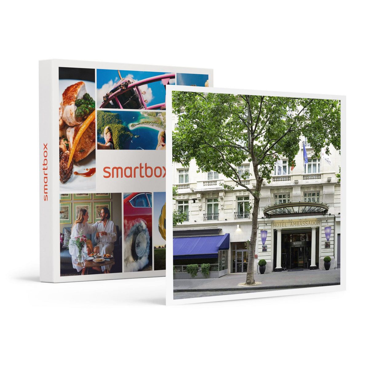 Smartbox Repas gastronomique Menu 3 Plats sur les Grands Boulevards à Paris - Coffret Cadeau Gastronomie