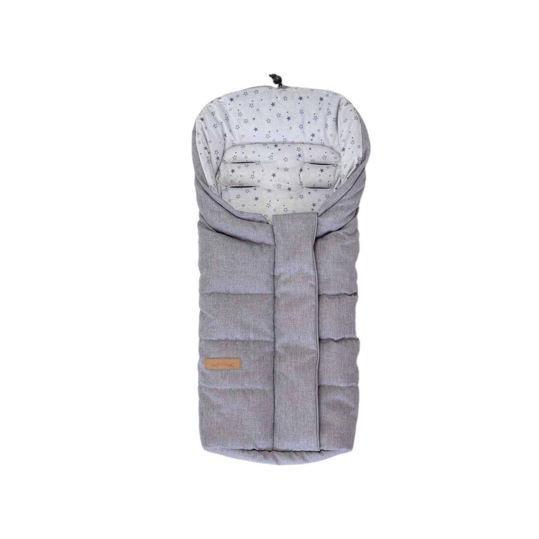Voir la diapositive 1 : Domiva Chancelière 75 cm Microdoux Outdoor étoiles grises