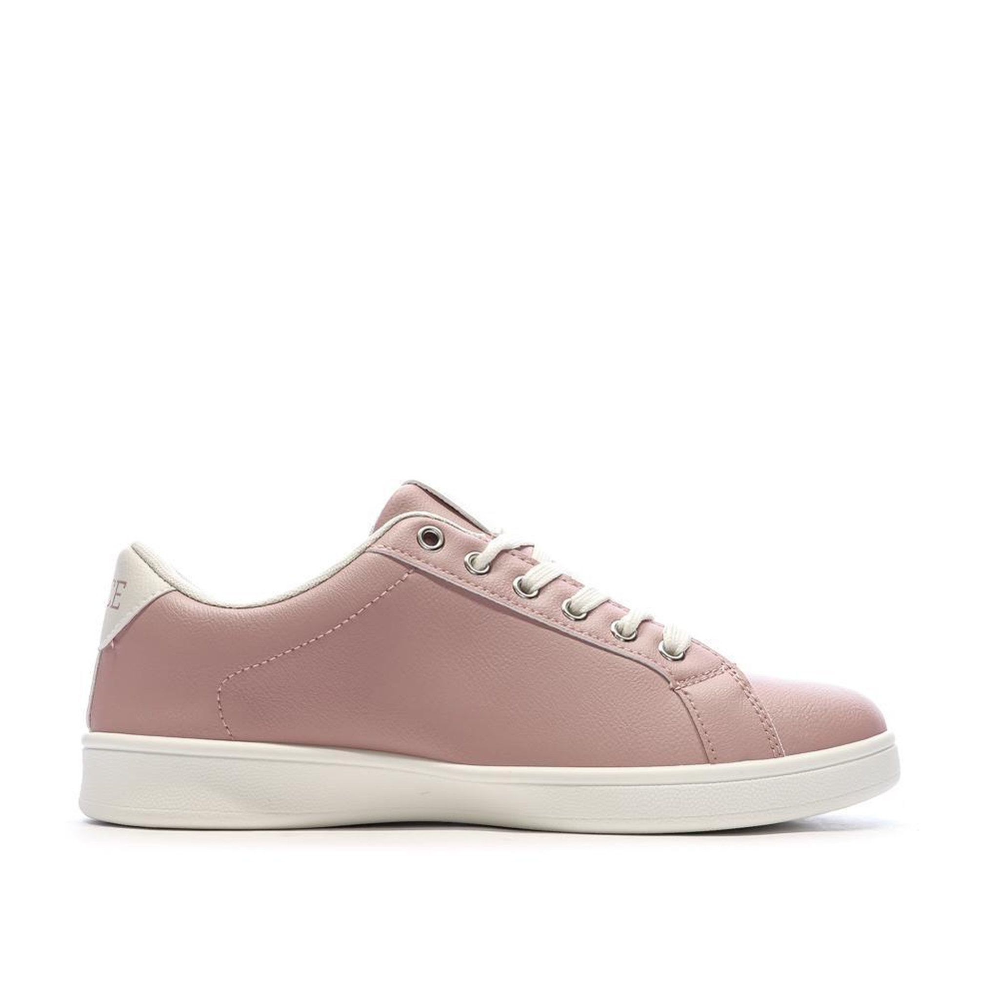 Voir la diapositive 3 : U.S. Polo Assn. Baskets roses/blanches femme us polo assn for everyday