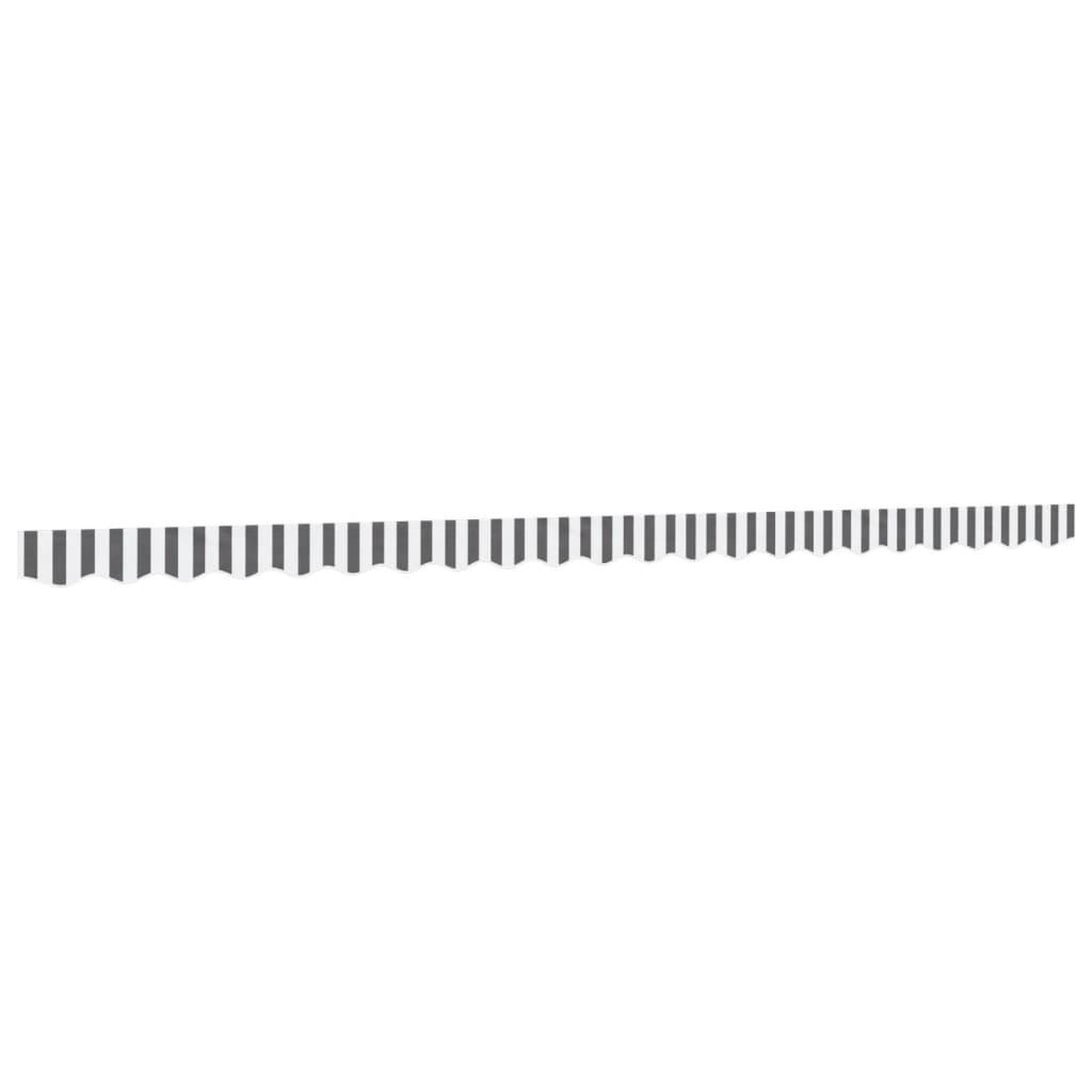 Voir la diapositive 2 : VIDAXL Tissu de remplacement de cantonniere d'auvent anthracite blanc