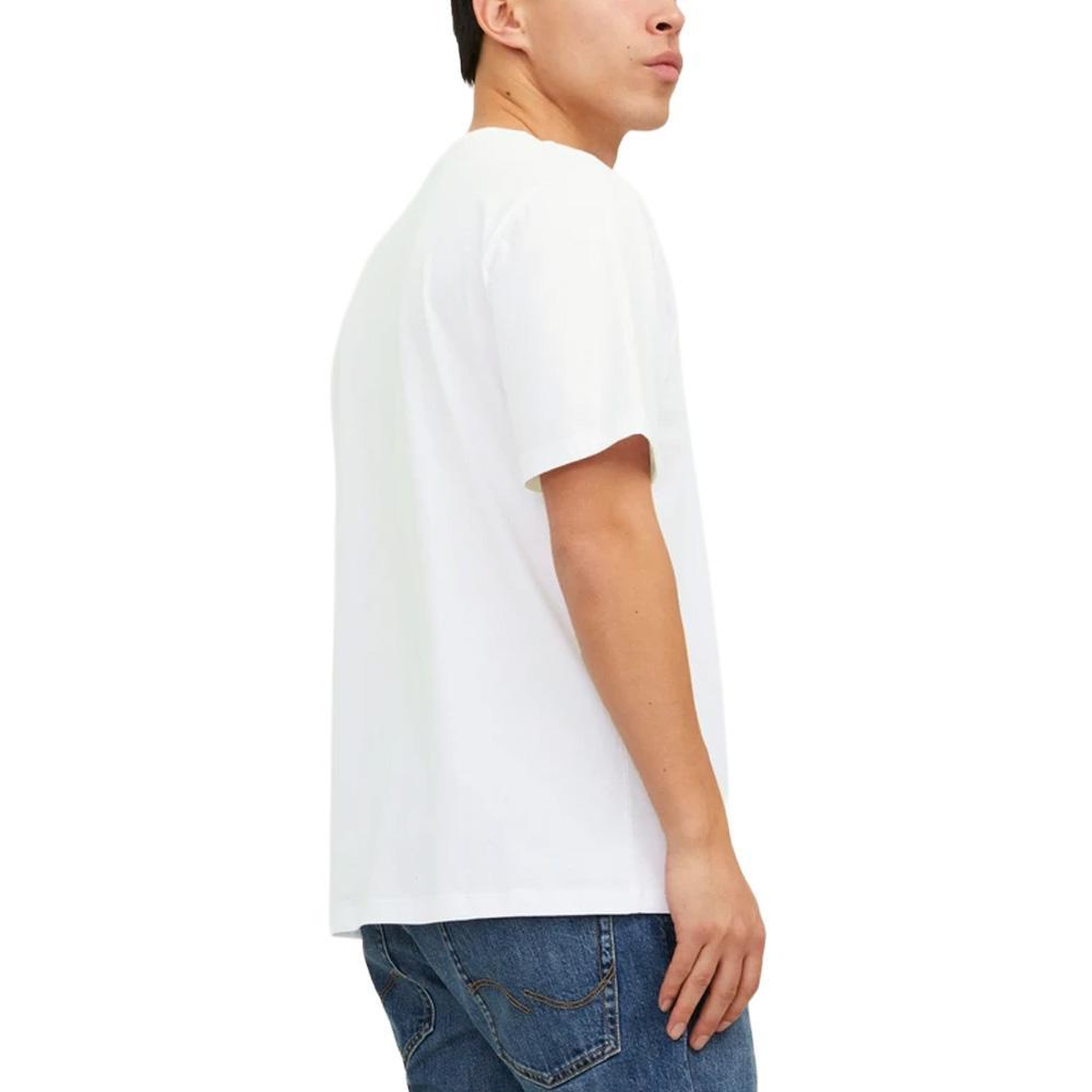 Voir la diapositive 2 : Jack & Jones T-Shirt Blanc Garçon Jack & Jones Corpss