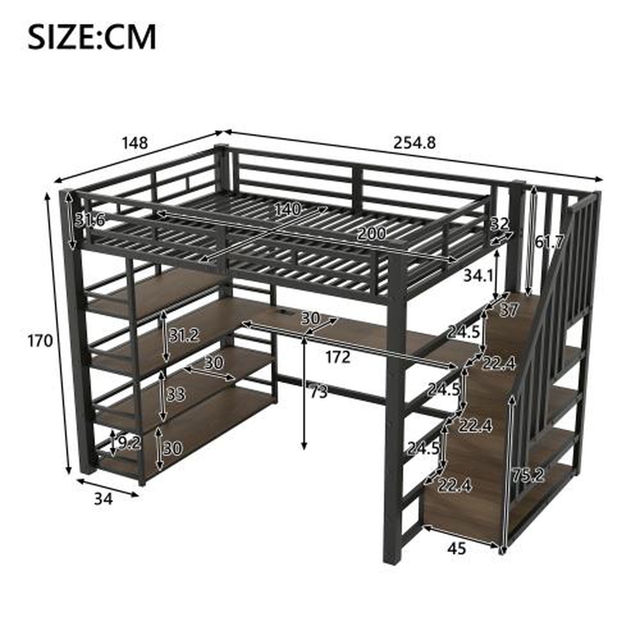 Voir la diapositive 3 : MERAX Lit mezzanine