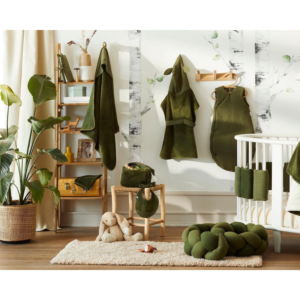 BB&CO Tresse décorative bébé multi-usage 100% coton Mix and Match