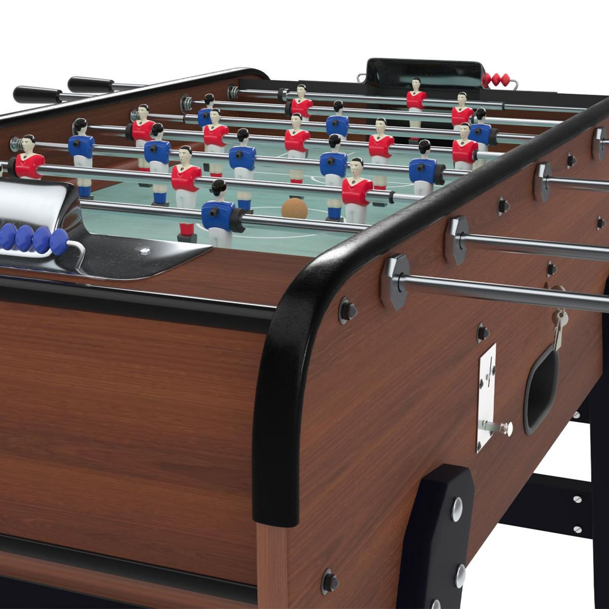 MISTER BABYFOOT Baby foot avec monnayeur en bois clair - Bistrot