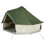 Voir la diapositive 2 : VIDAXL Tente familiale tipi 6 personnes vert impermeable