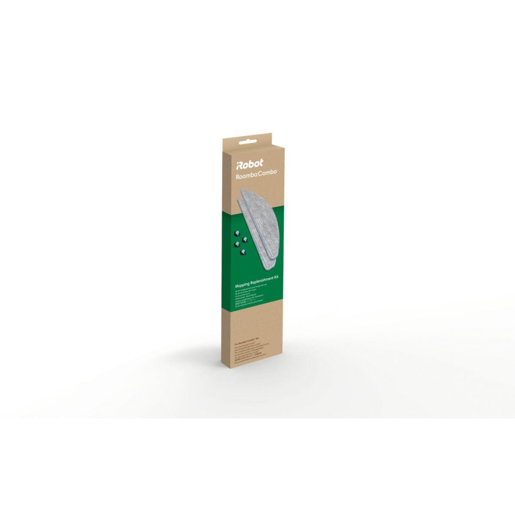 Voir la diapositive 2 : IROBOT Lingettes et serpillères Kit de rechange Roomba Combo i