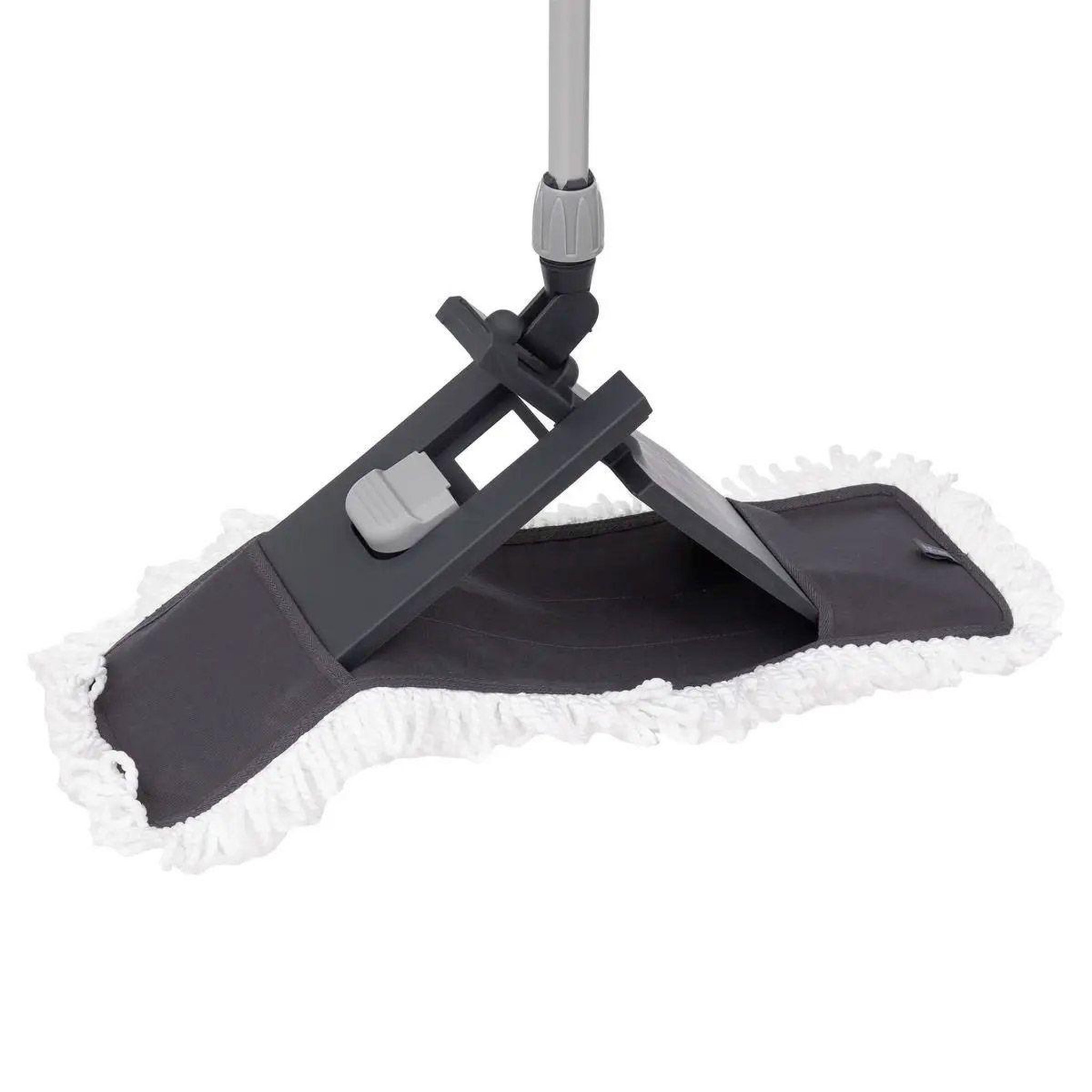 Voir la diapositive 3 : FIVE Balai Télescopique Microfibre  2 en 1  138cm Gris