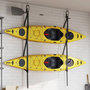 Voir la diapositive 1 : VIDAXL Sangles de rangement doubles kayak avec clips de pagaie 50 kg