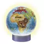 RAVENSBURGER Puzzle Ball 3D 72 pièces : Globe