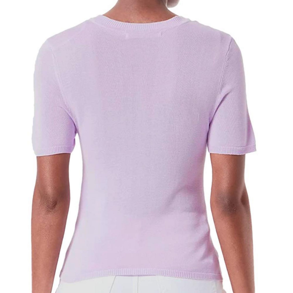 Only T shirt Mauve Femme Only Shirley