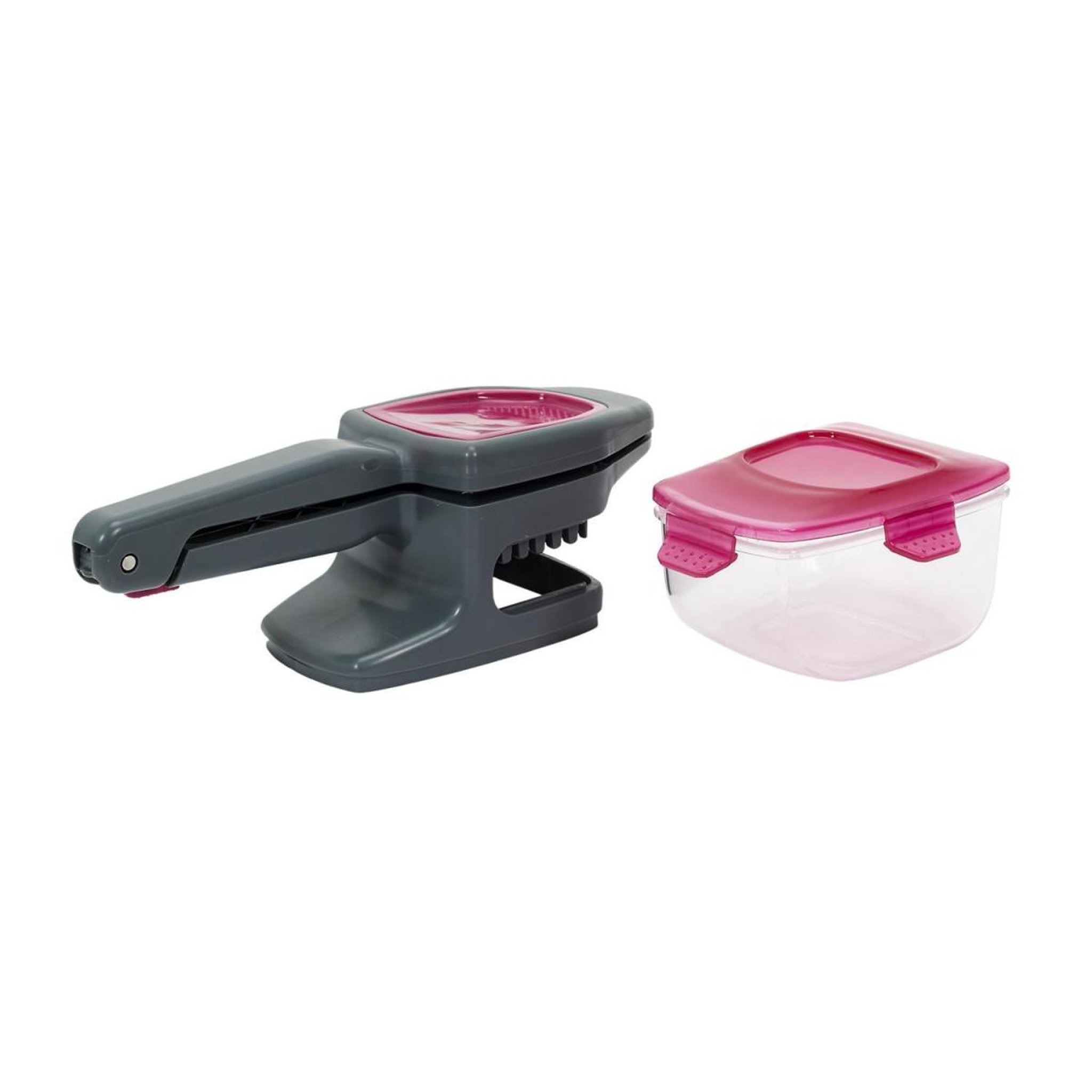 Voir la diapositive 3 : COOK CONCEPT Découpe Express 4 Lames  Kitchen  21cm Gris