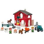 Ecoiffier Jeu de construction Ecoiffier Abrick - Ferme traditionnelle colorée