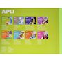 Voir la diapositive 2 : Apli Agipa Bloc de carton 10 feuilles couleurs