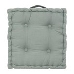 ATMOSPHERA Coussin de Sol  Dorian  40x40cm Vert Céladon