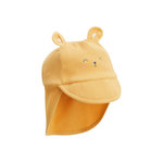 Petit Béguin Casquette cache-cou bébé Hawaiki. Coloris disponibles : Jaune