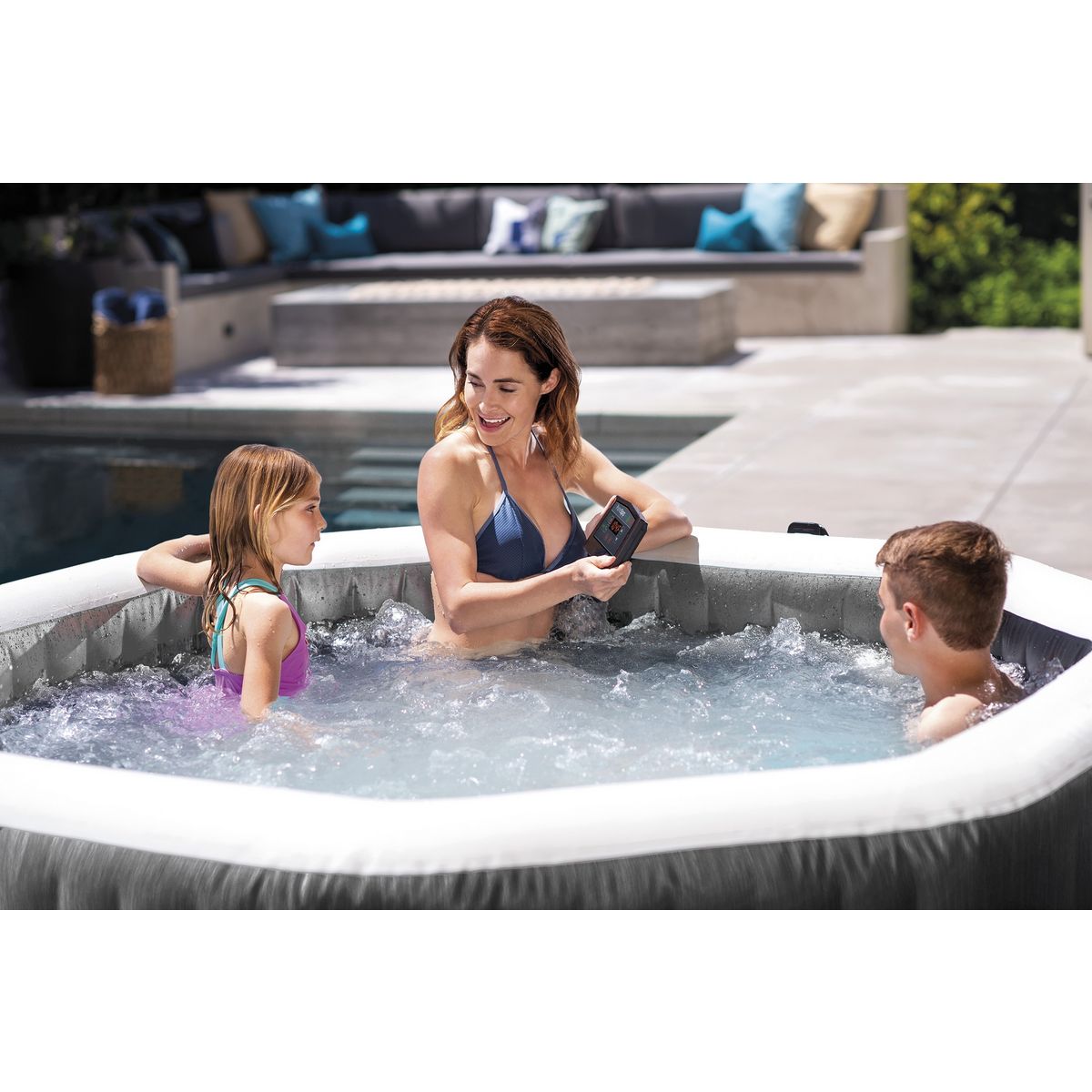 Intex PURE SPA CARBONE 4 PLACES