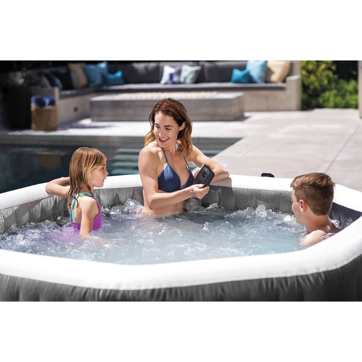 Intex PURE SPA CARBONE 4 PLACES