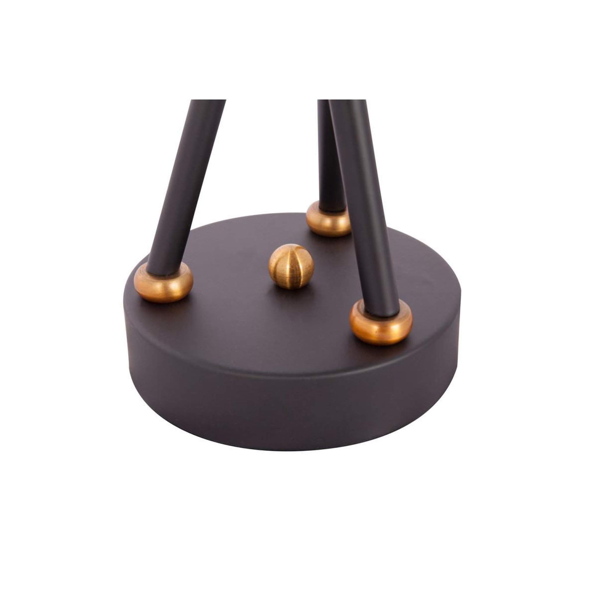 Voir la diapositive 2 : Paris Prix Lampe à Poser 3 Têtes  Cantus  45cm Noir